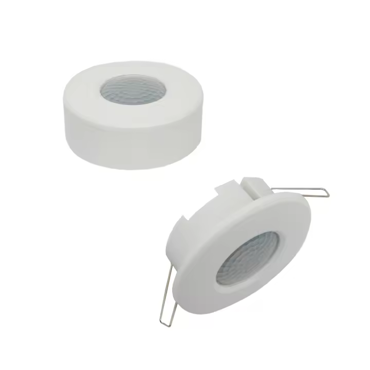 Ledkia Sensor de Movimiento PIR Crepuscular 360º Smart de Superficie/Empotrable Blanco - 1