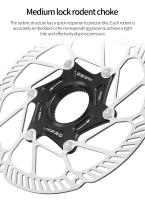 IIIPRO Freno De Disco Ultraligero Con Bloqueo Central Para Bicicletas De Carretera Y Montaña 140/160mm 1.8mm De Grosor Hueco - details 5