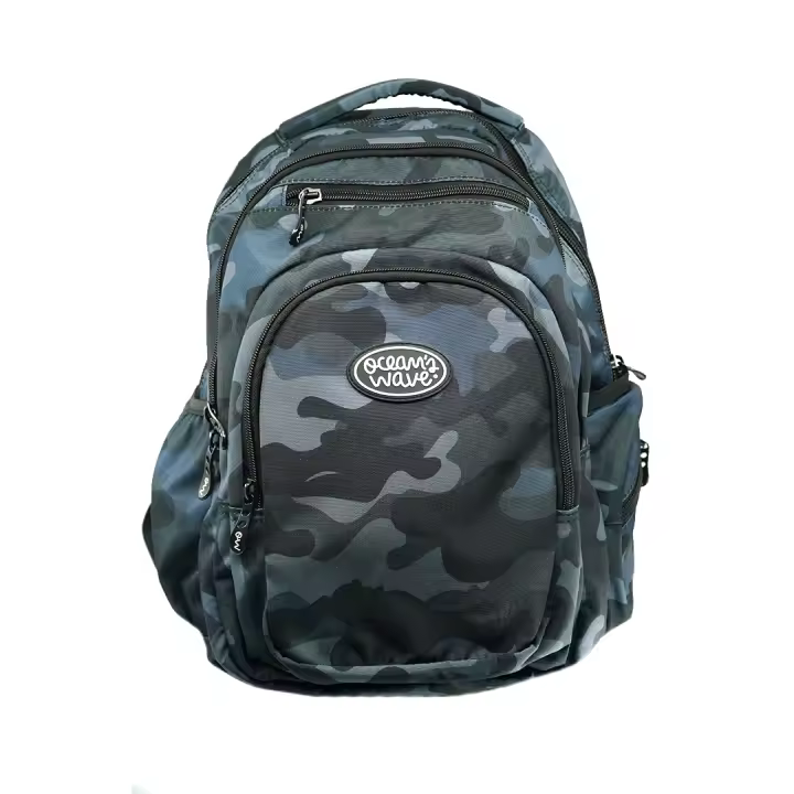Mochila Multizipper con 5 Cremalleras y Bolsillo para Portátil - 1