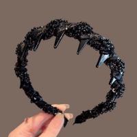 Headband De Mujer Con Borlas Cinta Para Afeitar Dientes Antideslizante Accesorio De Moda Para El Cabello Uso Casual - details 8