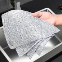 Paquete de 30 almohadillas de alambre de Maple de microfiber-Alfadillas de Ahorro DE TRABAJO reutilizables de doble cara para Cocina, lavavajas, Limpieza de utensilios y utensilios de Cocina - details 3