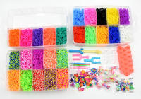 Juego De Hilo De Goma Para Tejer Pulseras DIY Manualidades Para Niñas Set De Loom De Silicona Regalo Creativo Para Niños Y Niñas - details 7