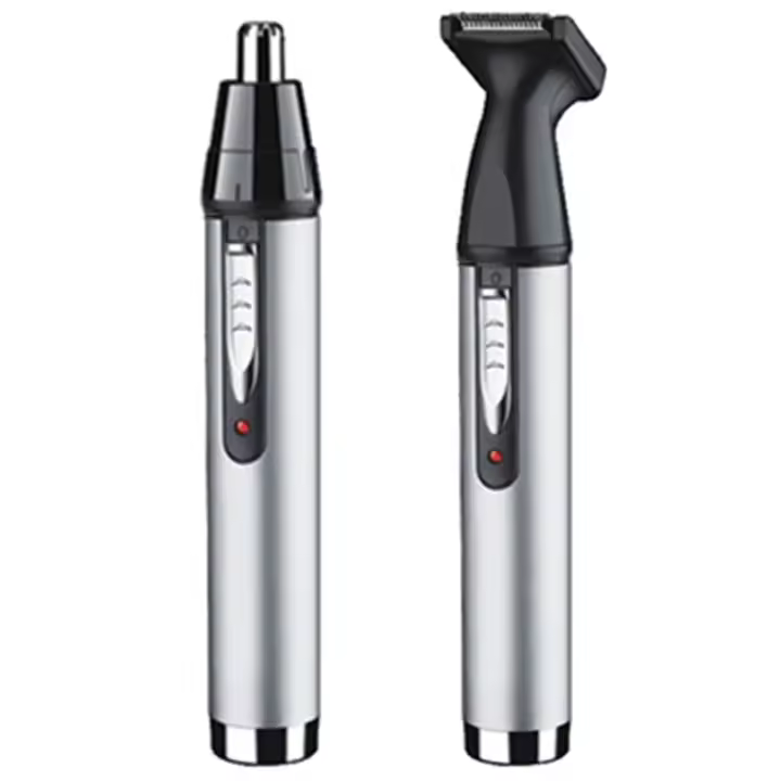 Kit De Aseo 4 En 1 Kemei Para Hombres Trimmer De Barba Y Nariz Recargable Máquina Para Pelos Del Nariz Y Oídos - 1