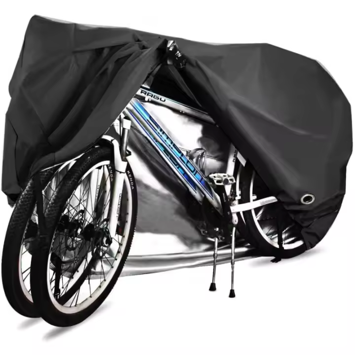 Housse de vélo, 210D Haute Qualité Housse de Bicyclette Imperméable Polyester Oxford,Convient Aux Vélos et électrique Motos et S - 1
