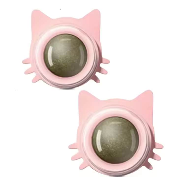 Juguetes Para Gatos Con Hierba Maíz Para Limpieza De Dientes Bolas De Hierba Divertidas Para Masticar Y Jugar Para Gatos Pequeños Y Medianos - 1