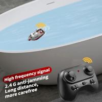 Barco RC S820 2.4G 1/72 Con Dos Motor Potentes Juguete De Barco Eléctrico Control Remoto Para Niños Regalo a Escala Miniatura - details 3