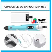 Bolígrafo 3D para Niños SAPT | Lápiz de Impresión 3D Educativo | Diseño Ergonómico | Compatible con Filamento PLA/ABS | Creatividad y Dibujo en 3D | Incluye Accesorios y Cable USB - details 2