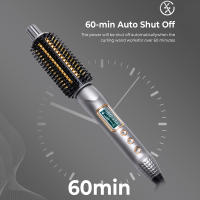Cepillo De Rizado Y Liso Cerámico Ionico 32mm Anti-ensucio Voluminizador Eléctrico Con Temporizador Certificación Ce UL - details 4