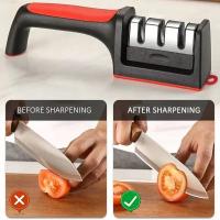 Piedra De Afilar Multifuncional Para Cuchillos De Cocina Y Tijeras Especializada En Afilado Rápido Acero Inoxidable Ecológico - details 4