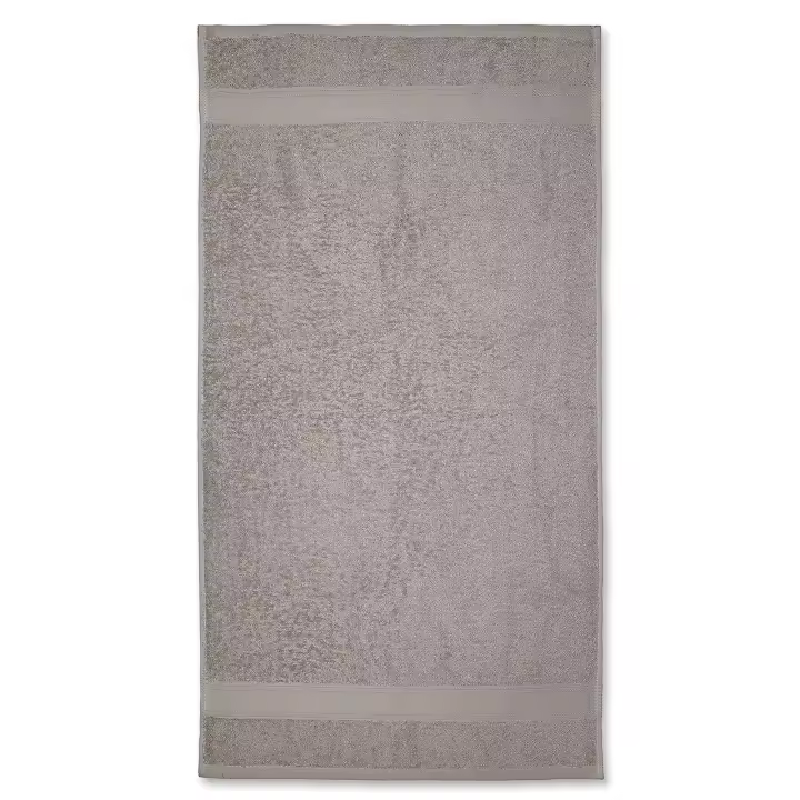 Toalla de ducha 100% algodón Topo 140x70 cm WELLHOME - 1