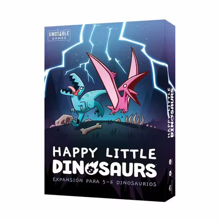 Happy Little Dinosaurs: Expansión para 5-6 dinosaurios, de Asmodee - 1
