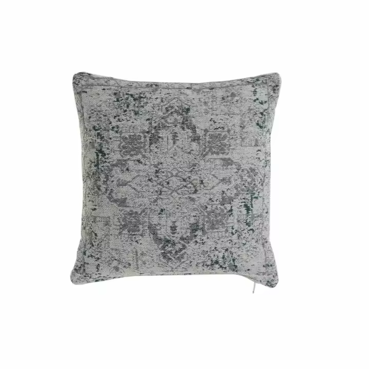 Cojín DKD Home Decor Plástico Azul Cuadrada Árabe 45 x 12 x 45 cm - 1