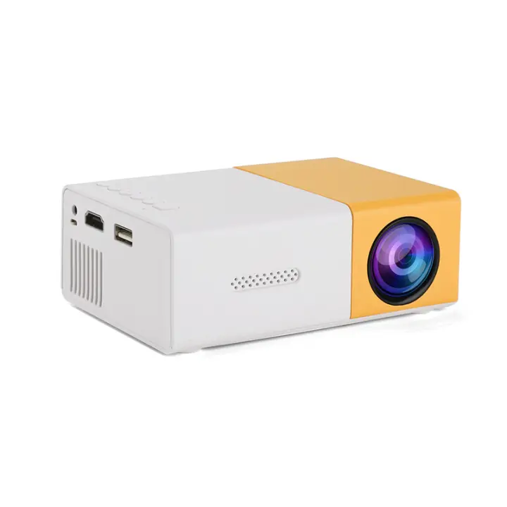 Mini proyector portátil, proyector de películas digital, pantalla grande de 24 a 60 pulgadas, interfaz múltiple, proyector de video inteligente para cine en casa/películas al aire libre/fiesta en el patio trasero (110-240 V) - 1