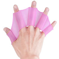 Silicona Aletas De Natación Para Niños Y Adultos Dedos Flexibles Como Patas De Pato Entrenador De Natación Libre Manos Y Piernas - details 5