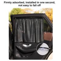 Cortinas De Privacidad Para Automóvil Con Protección Solar Y Ventosa Accesorios De Vehículo Para Ventanas Laterales Material No Tejido Estándar - details 4