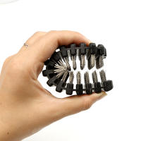 Cepillo De Limpieza Para Mancuerna De Entrenamiento De Fuerza Cepillo Scrubber De Plástico Para El Cuidado Y Limpieza De Barras De Pesas - details 2