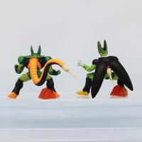 Set De 8 Figuras Dragon Ball Cell En Formas Variadas 8-10cm Modelos De Anime Ornamentos De Villano Figurines De Colección - details 4
