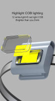 Lámpara Frontal Multifuncional LED Portátil Con Carga Magnética Luz De Ropa Para Correr Luz Fuerte De Silicona Para Trabajo - details 3