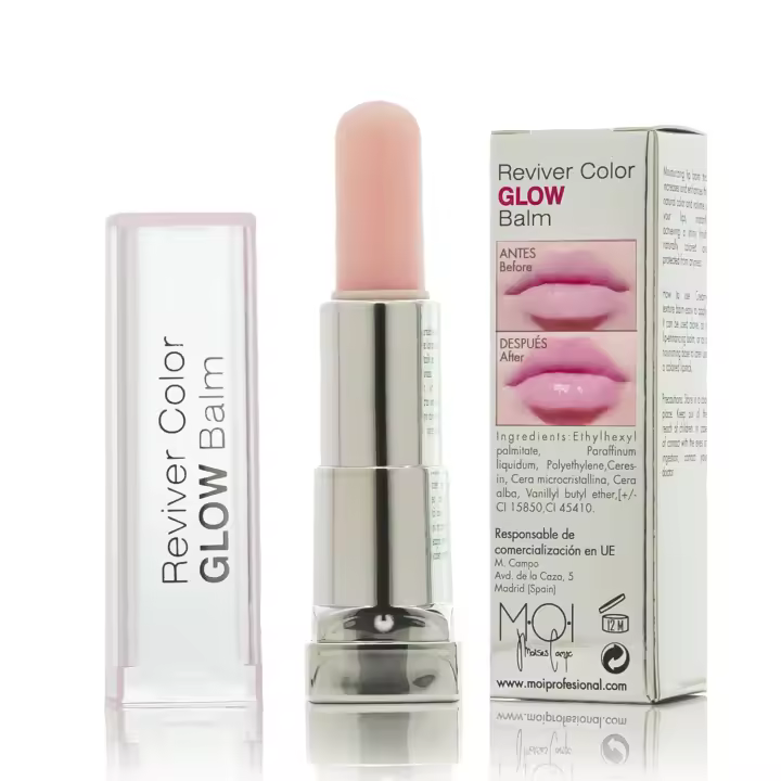 Bálsamo Labial Reviver color GLOW Balm MOI SKINCARE - 1