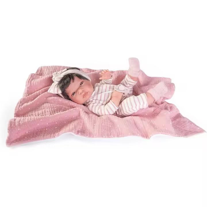 Muñecas Antonio Juan Recién Nacida Baby Toneta Manta 33 cm 22AJ60146 - 1