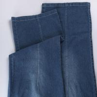 Ropa De Mujer Ropa Interior Ropa Interior De Verano 2024 Jeans Retro Para Mujer Pantalones De Pierna Ancha Casual Denim Azul Blanco - details 8