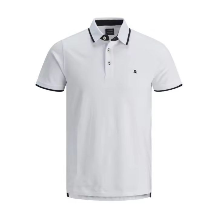 JACK&JONES Hombre Polo Camiseta Top TS Cuello slim fit 21332 OK - 1