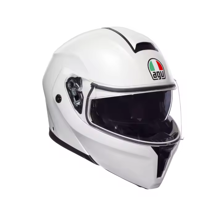 AGV STREETMODULAR AGV E2206  MONO MATT MATERIA WHITE - 1