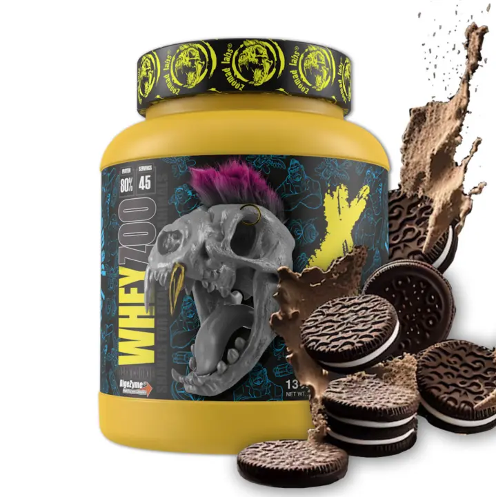 ZOOMAD LABS - PROTEINA - WheyZoo - 45 servicios 1360g — *REGALO SHAKER ZOOMADLABS* Proteína de ZoomadLabs - Varios Sabores * Digestión más rápida, mejora la masa muscular, más rendimiento* - 1