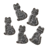 GOMINOLAS GATOS REGALIZ AZUCAR DULCEPLUS 1KG. SIN GLUTEN - details 0