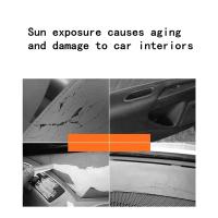 Cortina De Sol Para Coche Protector UV Plegable Visera Protectora Para Parabrisas Y Ventanas Delanteras Y Traseras Cubierta Retráctil Para Bebés - details 7