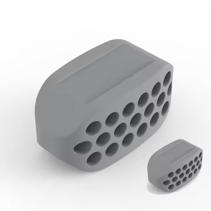Entrenador De Mandíbula De Silicona 1pc Forma De Musculación De La Línea De La Mandíbula Anti-Edad Para Fitness Y Cuidado De La Piel - 1