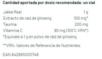 POWERGYM  Ginseng 1 Vial Proporciona Energía al instante Natural Sin Cafeína – Ginseng Mejora la Resistencia durante el Ejercicio, la Concentración, Energía, Retrasa el Cansancio y la Fatiga - details 0