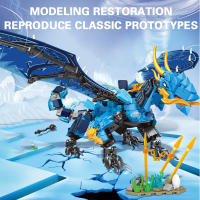 Bloques De Construcción Dragón De Fuego Smaug 1359 Piezas Modelo Animal Para Jóvenes Y Adultos Decoración De Escritorio Juguete Educativo Regalo De Navidad - details 19