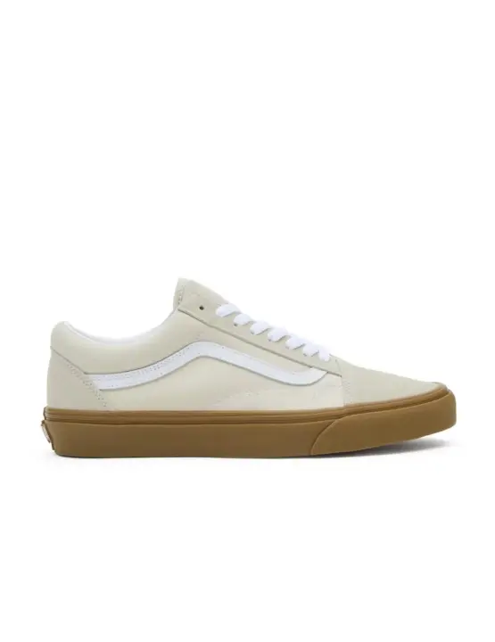 Zapatilla Vans Old Skool Beige/marrón - Emblemáticas Zapatillas de Caña Baja - 1