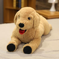Muñeco De Peluche Labrador Realista Para Niños Regalo De Cumpleaños Juguete Suave De Perro Creativo 35/75cm Stuffed Animal Puppy Dolls - details 10