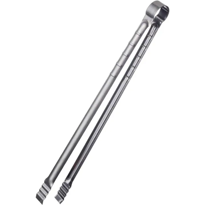 1 Pinza para barbacoa de Maple inoxidable pinzas para Meat extra largas de 45 cm forceps profesional para Carbón - 1