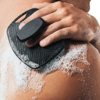 Cepillo De Baño De Silicona Exfoliante Para Rostro Y Cuerpo Cepillo De Limpieza Facial Con Mango Uso Seco Y Húmedo Para Hombres Y Mujeres - details 6