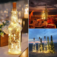 6pcs Luz LED Para Botella De Vino Con Pilas Incluidas Decoración Navideña De Guirnalda De Luces Faeiras Para Bar Boda Fiesta De Navidad - details 11