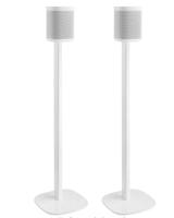 Cavus Soporte de Piso para Altavoz - Material Metálico y Sintético, Color Blanco - details 2