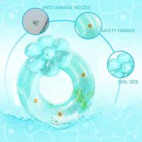 Flotador inflable de margaritas Azules para adultos, suministro de natacion para adultos, flotador de verano para adolescentes y niñas. - details 2