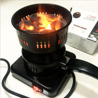 Estufa Eléctrica Para Carbón De Mesa Calentador De Leña Para Shisha Hookah Estufa Portátil Desmontable Para BBQ Y Fiestas - details 0