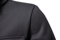 2024 otoño e invierno nuevo estilo terciopelo engrosado waffle chaqueta de punto con solapa para hombre abrigo con bolsillo tops para hombres - details 25