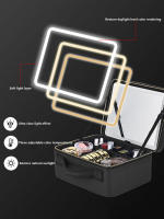 Estuche De Maquillaje Para Mujer Con Espejo Y Gran Capacidad LED Inteligente Estuche De Belleza Y Cuidado De La Piel De Viaje Estilo Fashion - details 7