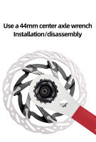 VXM Freno De Disco Para Bicicleta De Carretera Y MTB Pads De Bloque Central Lijado De Aluminio Ligero Rotoras De 140mm 160mm Piezas - details 8