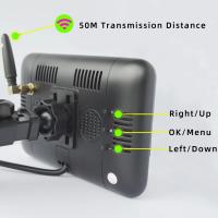 Cámara De Retrovisión Inalámbrica HD 1080P AHD Para Camión Autobús Coche Monitor De Estacionamiento Con Visión Nocturna WIFI Tamaño 4.3/5 Pulgadas - details 8