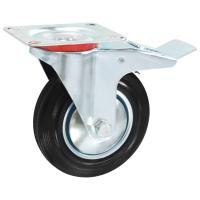 vidaXL Ruedas giratorias con frenos dobles 4 unidades 160 mm - details 2