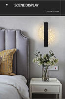 Lámpara De Pared LED De Acrílico Luces De Interior Modernas Sconce 10W Para Dormitorio Y Sala De Estar Luz De Noche AC85-265V - details 9