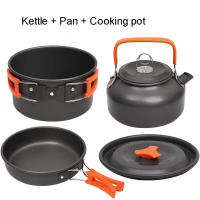 Juego De Cocina Para Camping LISM Para 2-3 Personas Sello Antigoteado Con Vaso De Té Aluminio Plegable Para Picnic Al Aire Libre - details 24