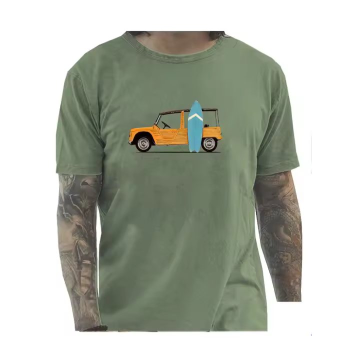 Camiseta hombre Sargantana Mehari 85013232 verde - 1