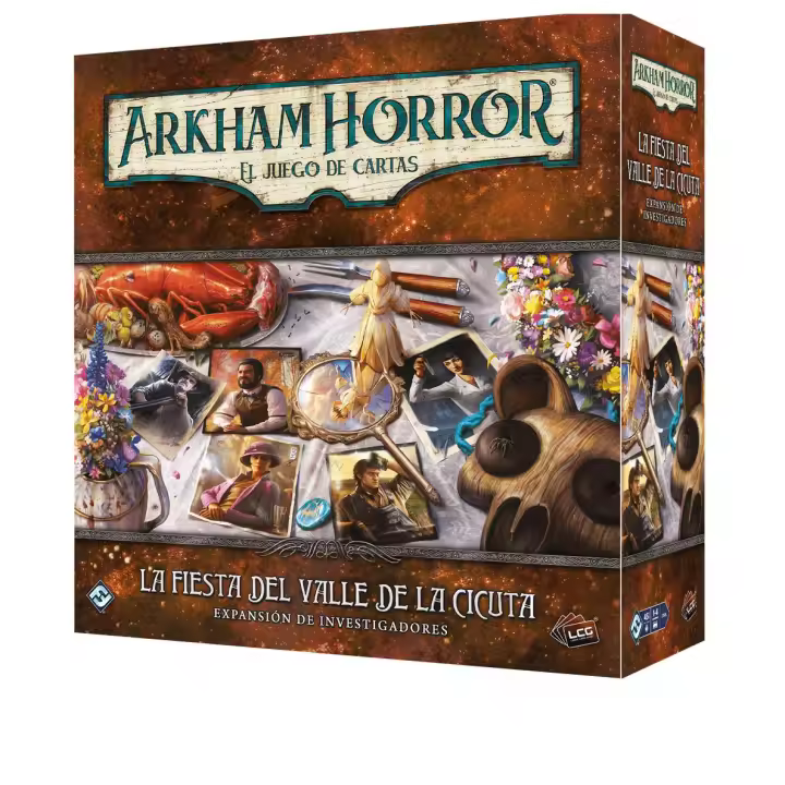 AH LCG: La fiesta del Valle de la Cicuta expansión investigadores Fantasy Flight Games - 1